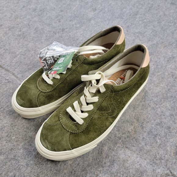 Todd Snyder x Vans Dirty Martiny Sneaker Lace-Up 73 DX Size US 10.5 Olive Green main image 7